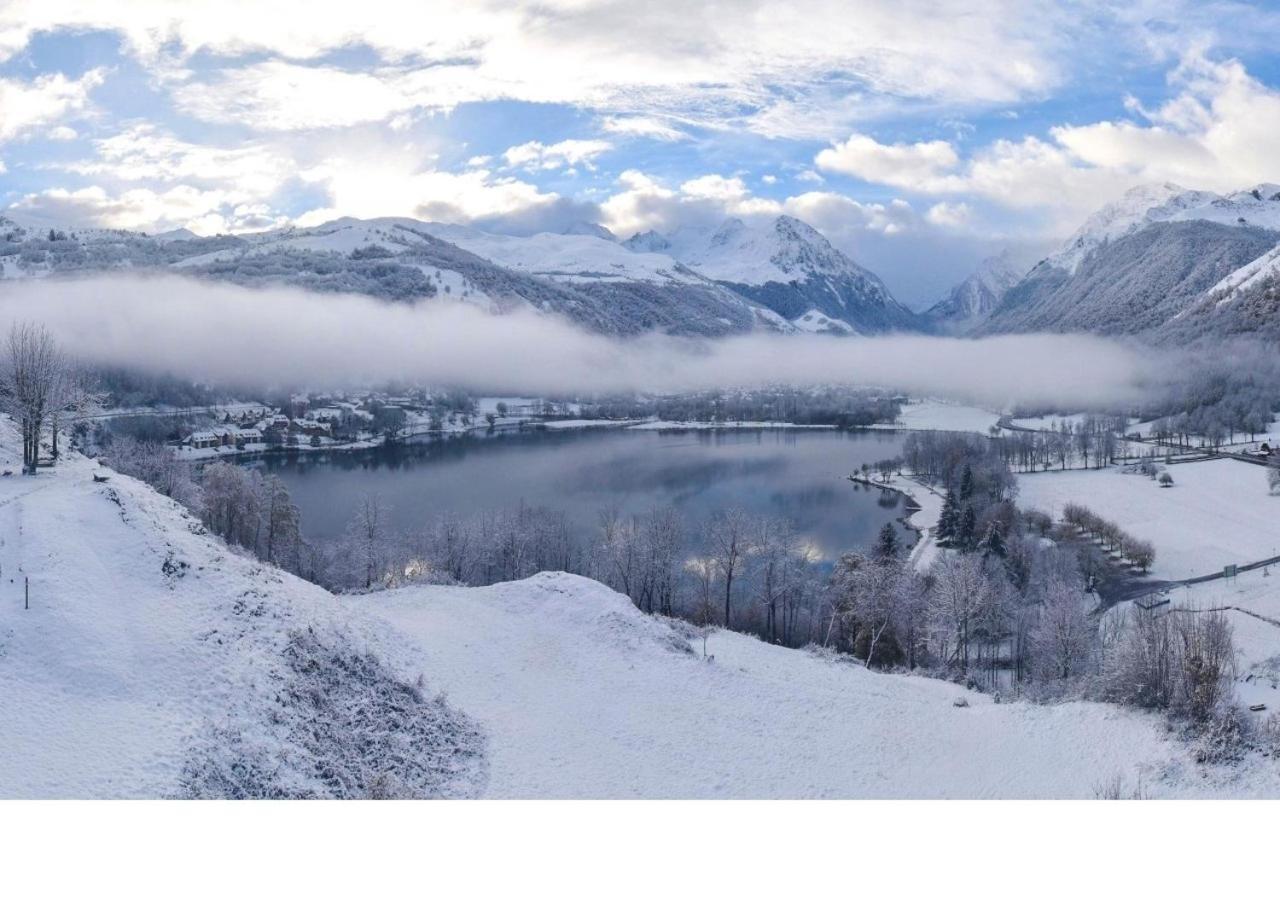 Appt T2 4 Pers Saint Lary Centre Village Parking Экстерьер фото